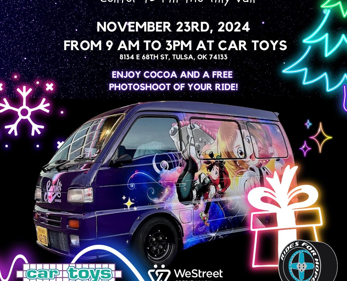 Cocoa, toys & tiny joys toy drive 2024 