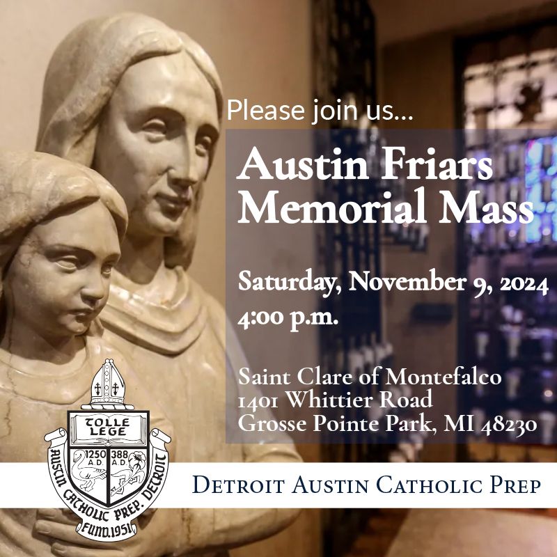 Austin Friars Memorial Mass 