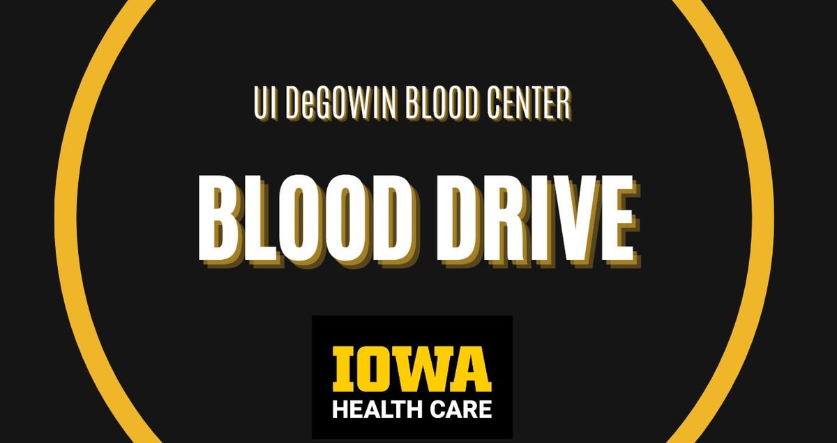 Iowa City Public Library Blood Drive