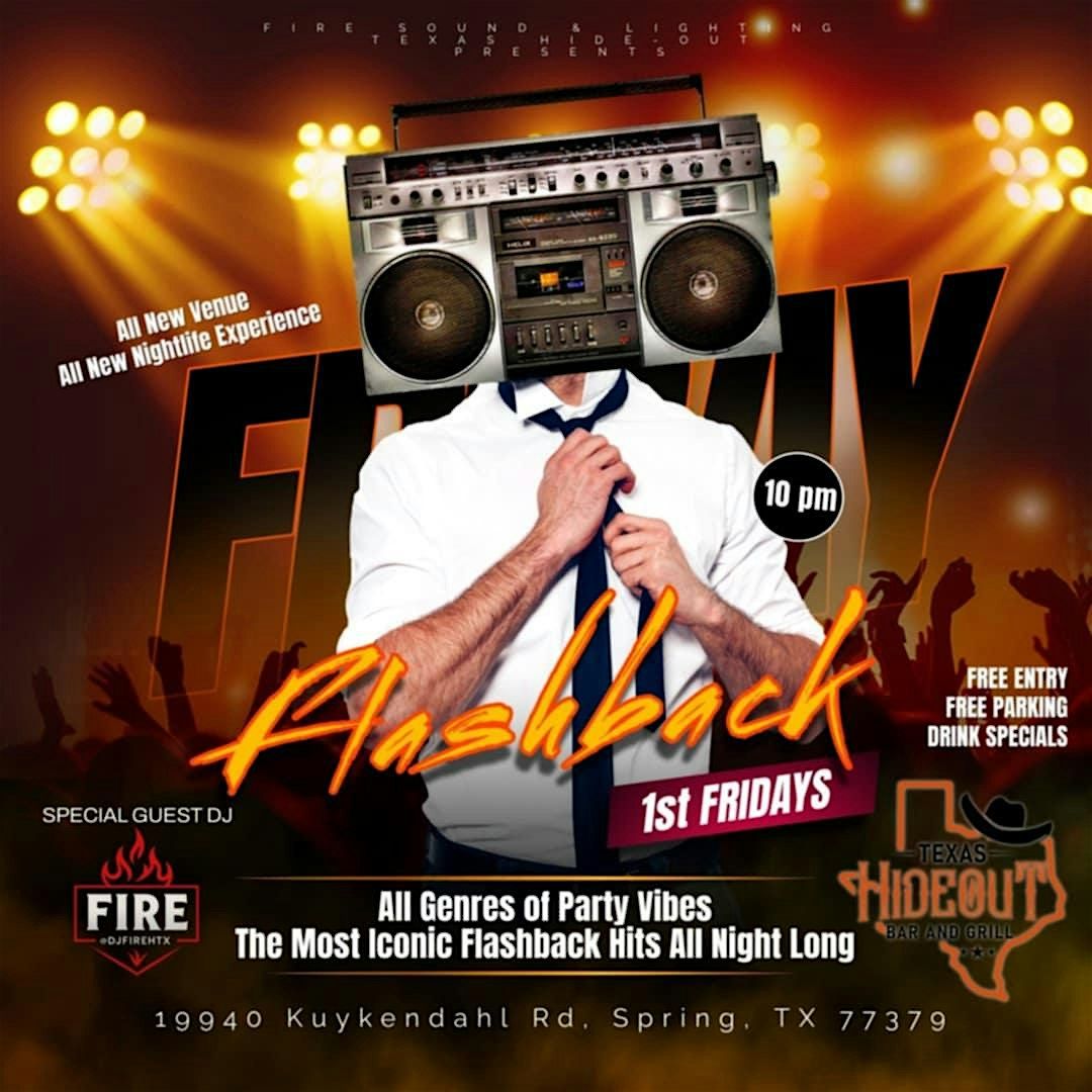 Friday Nights with DJ Fire at Texas Hideout