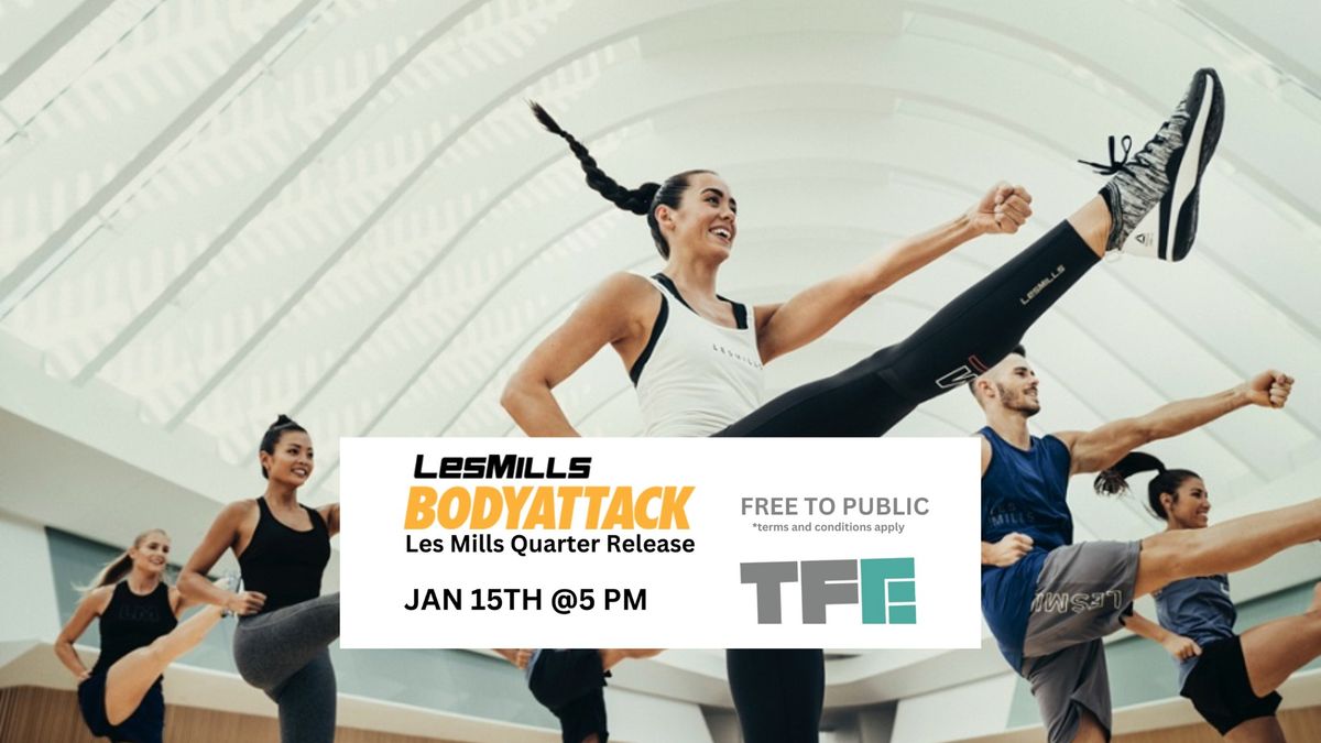 Les Mills Quarterly Launch: BodyAttack