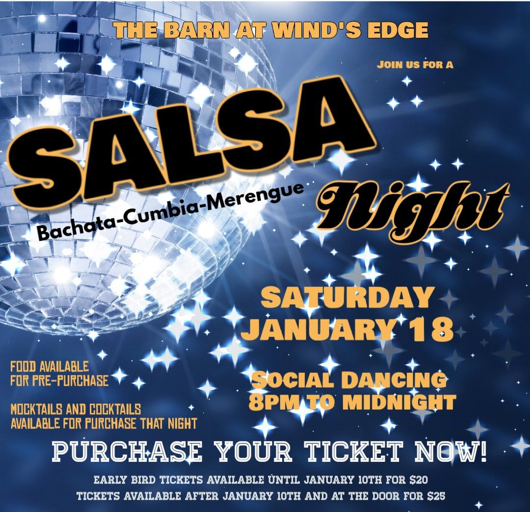 Salsa Night at The Barn 