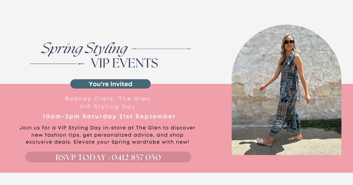 The Glen - VIP Spring Styling Day