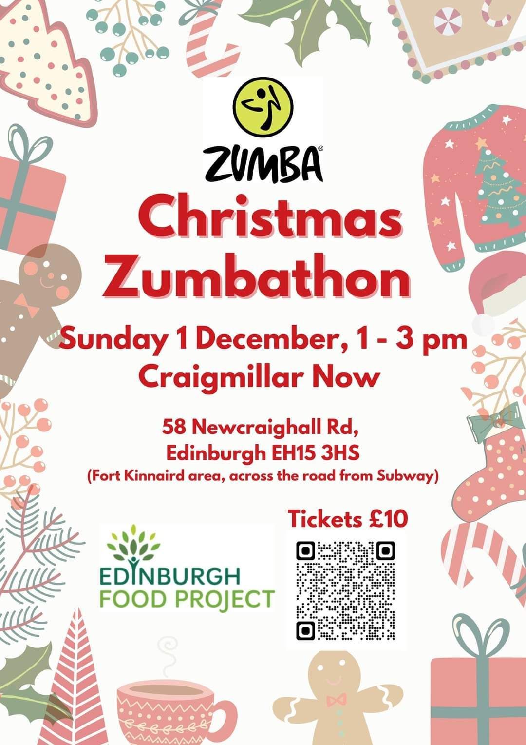 Edinburgh Christmas Zumbathon