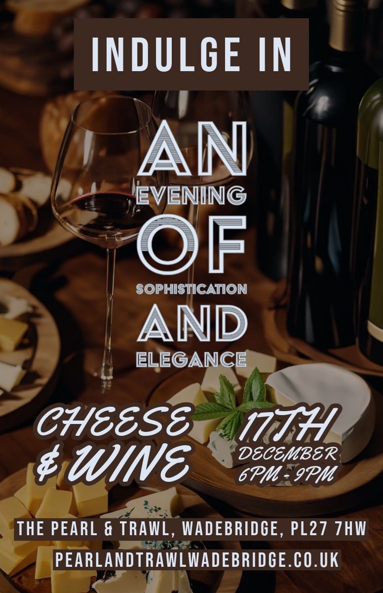 Cheese and wine evening 