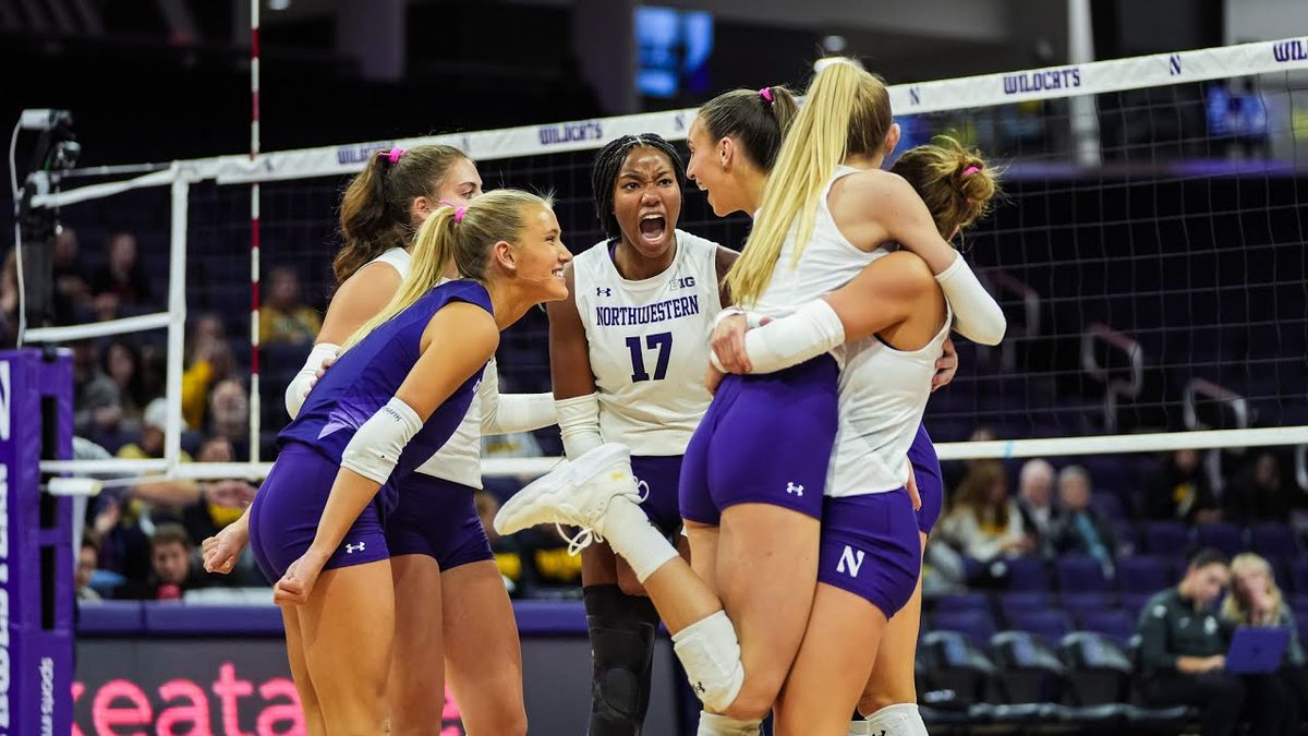 Northwestern Wildcats Women's Volleyball vs. Iowa Hawkeyes