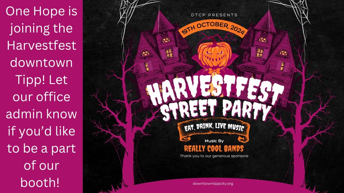 One Hope takes on Harvestfest!