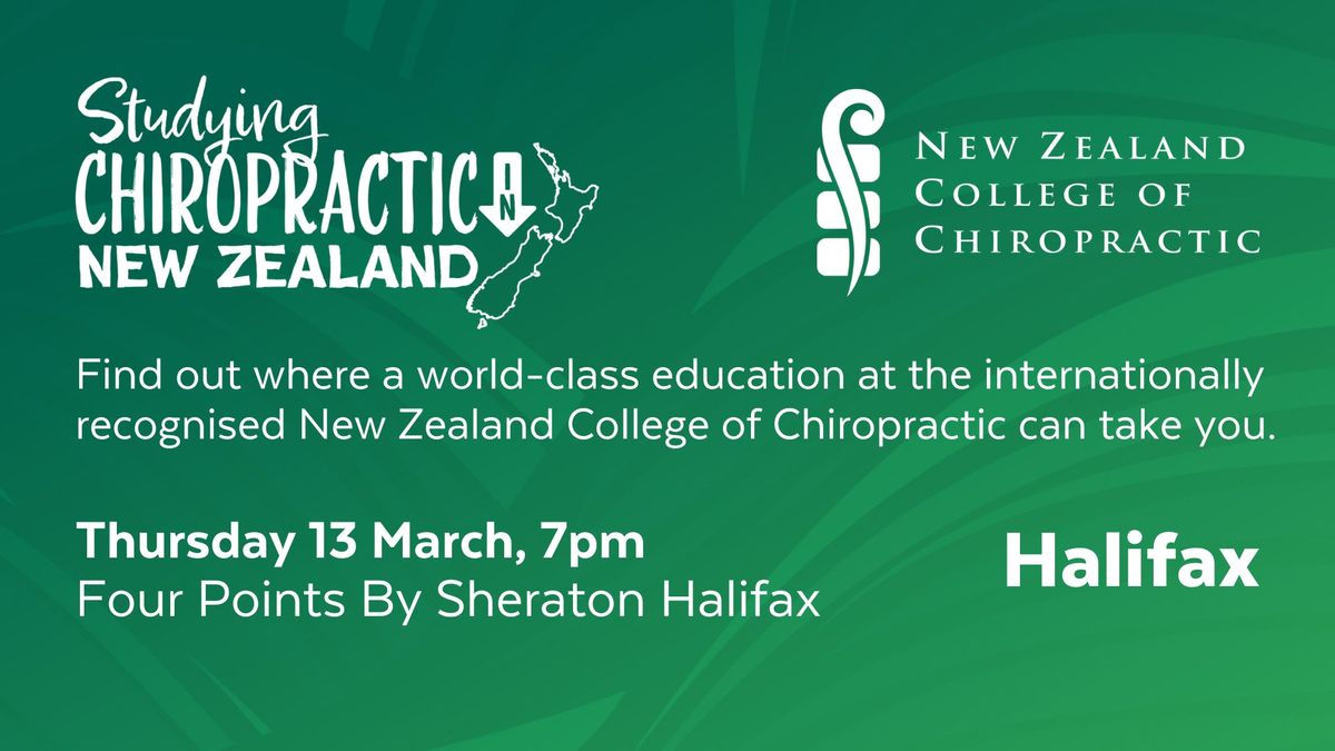 Halifax Chiropractic Career Talk