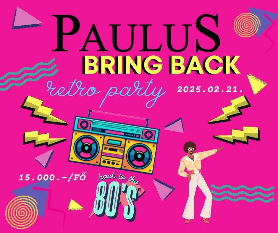 Paulus Retro Farsang