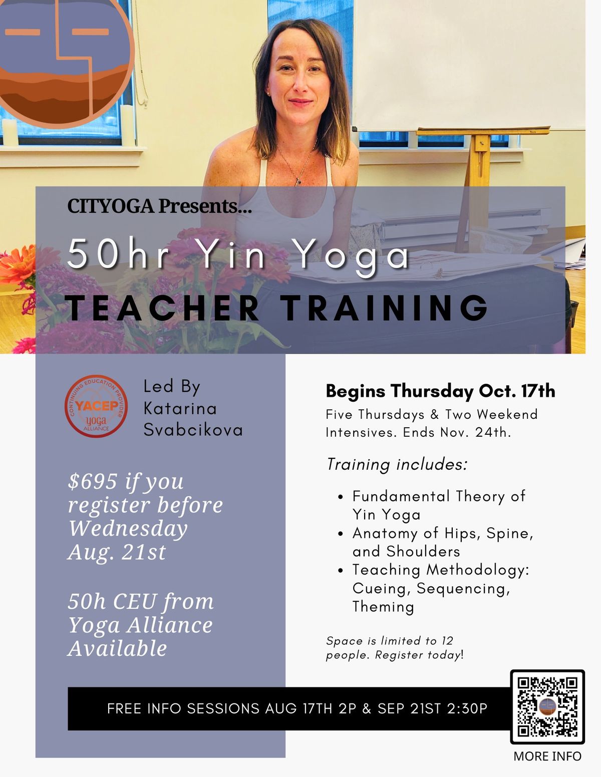 50 Hour Yin Yoga Teacher Training