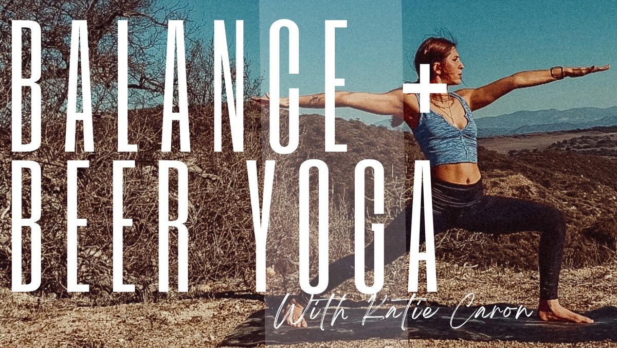 Balance + Beer Yoga w\/ Katie Caron