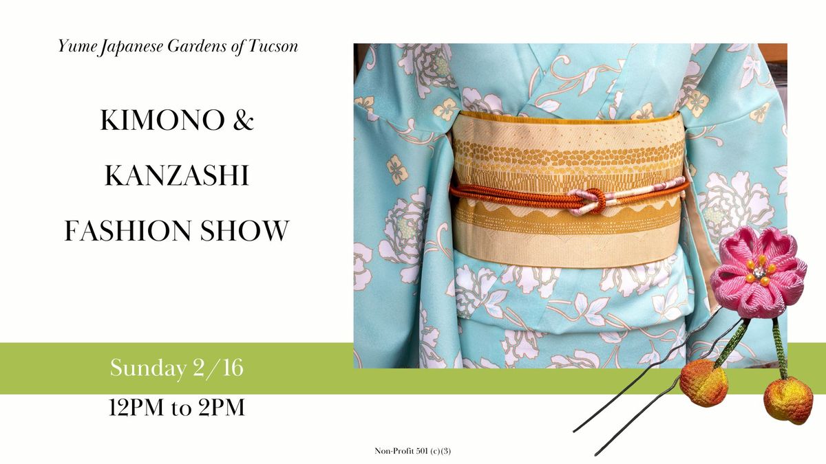 Kimono & Kanzashi Fashion Show