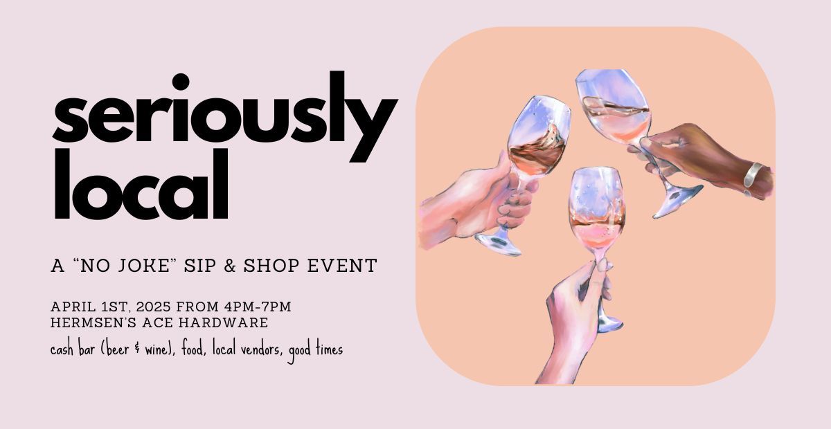 "No Joke" Sip and Shop Event