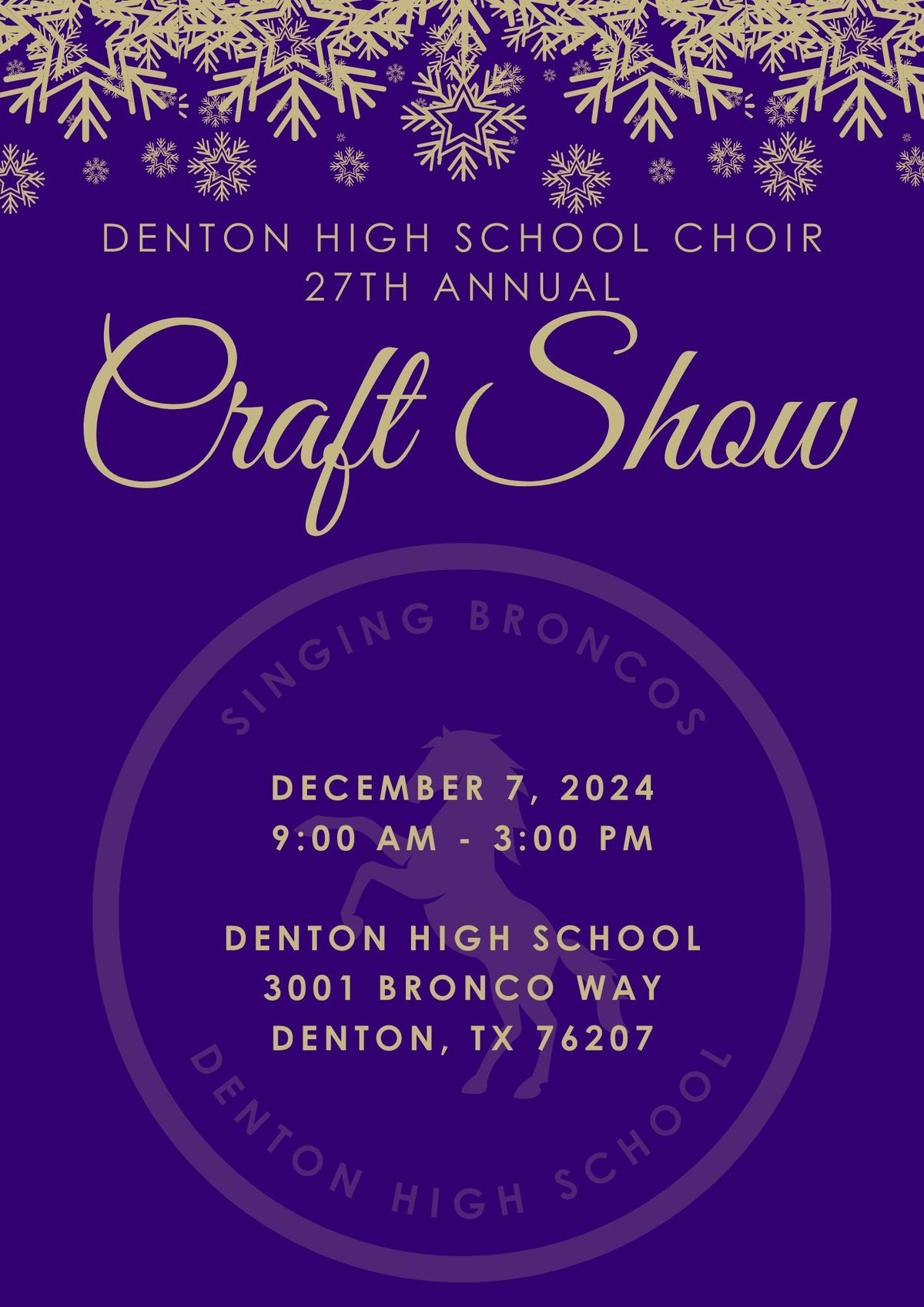 2024 DHS Choir Craft Show