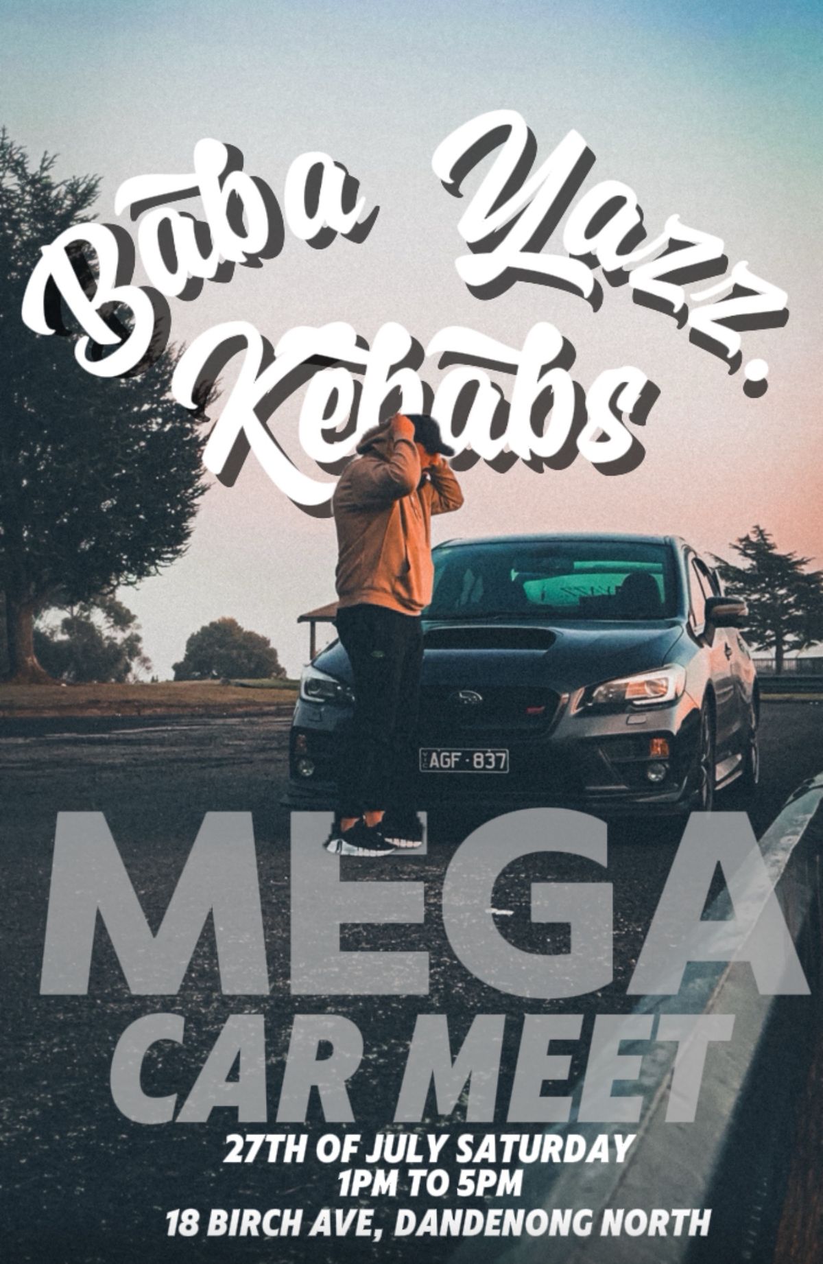 Baba Yazz Kebabs MEGA CAR MEET 