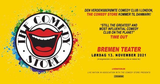 The Comedy Store - Bremen Teater 13\/11\/21