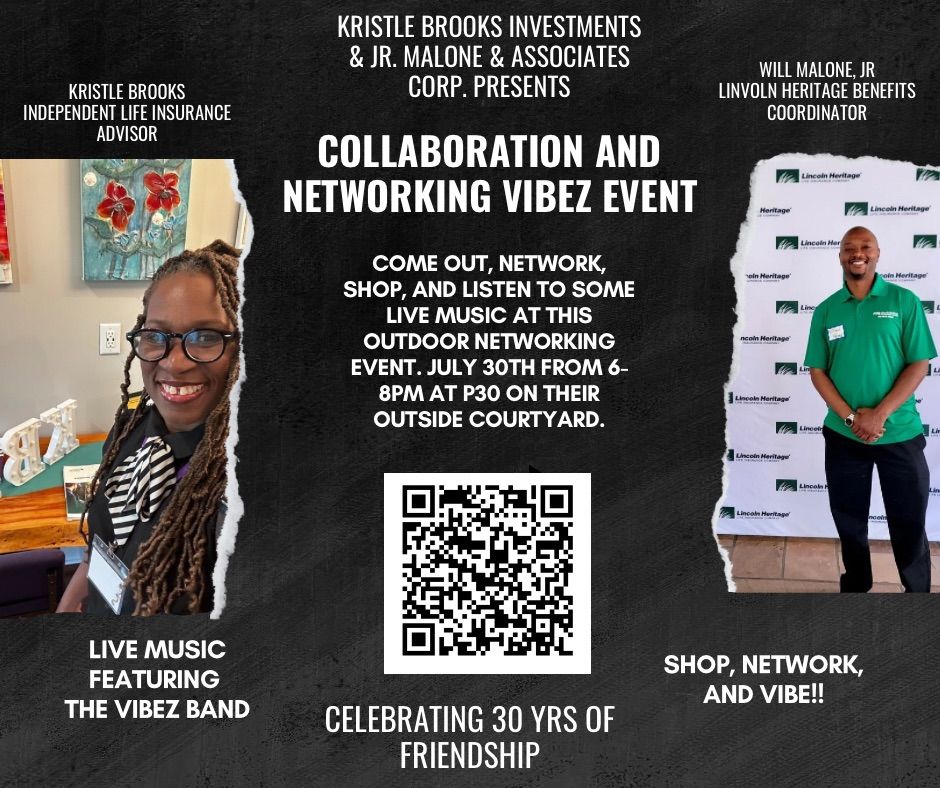 Collaborating and Networking Vibez Event