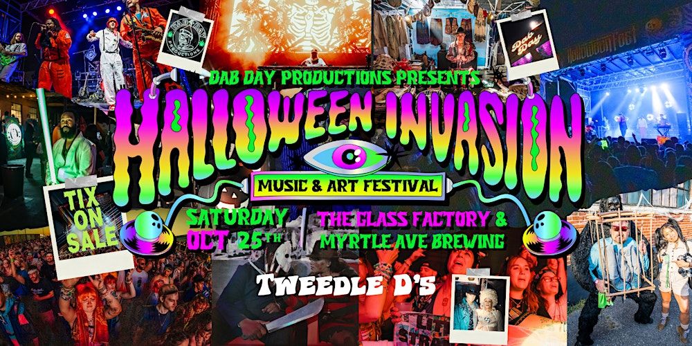 Halloween Invasion: Music & Art Festival by Dab Day Productions in Jacksonville