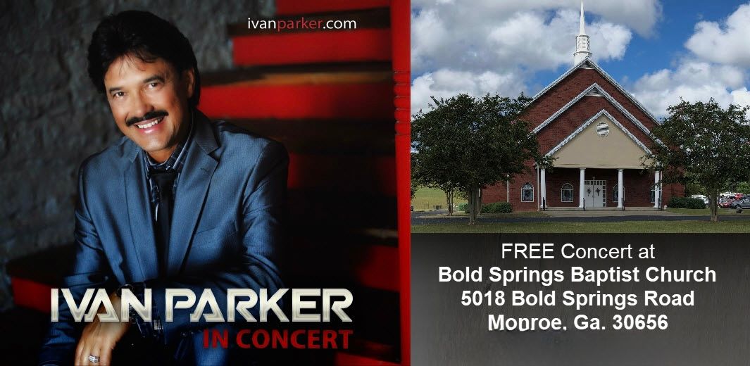 FREE Concert with Ivan Parker (formerly with Bill Gaither Trio)