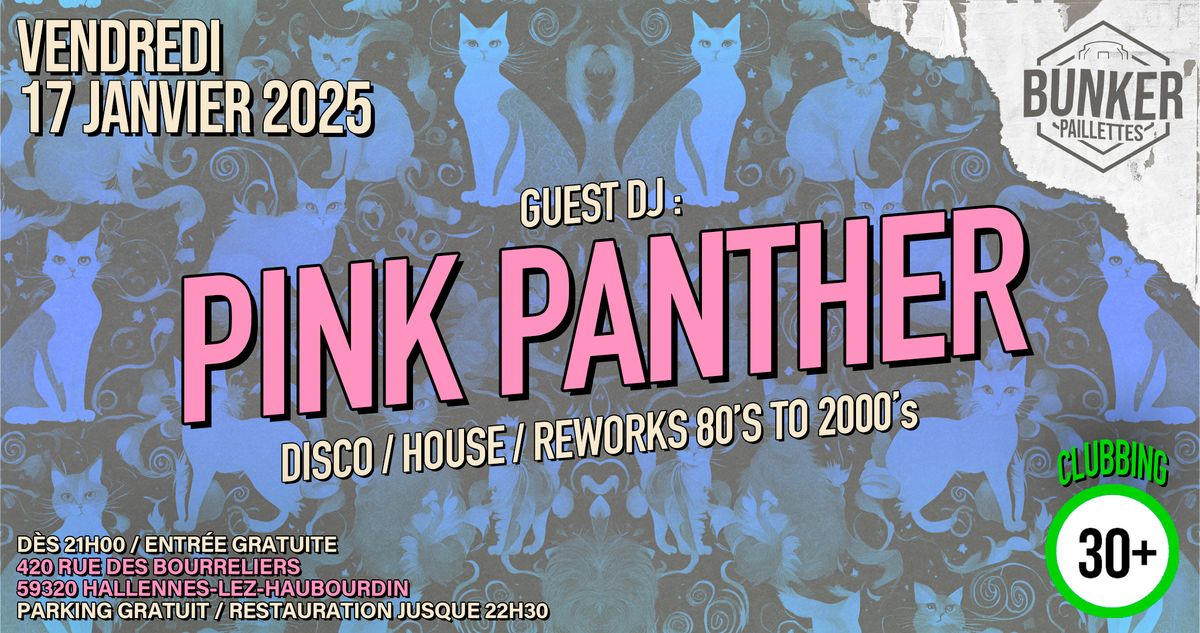 \ud83e\udea9\ud83d\udc83 CLUBBING _ AVEC PINK PANTHER (DISCO\/HOUSE\/REWORKS 80's-2000's) \ud83d\udc83\ud83e\udea9