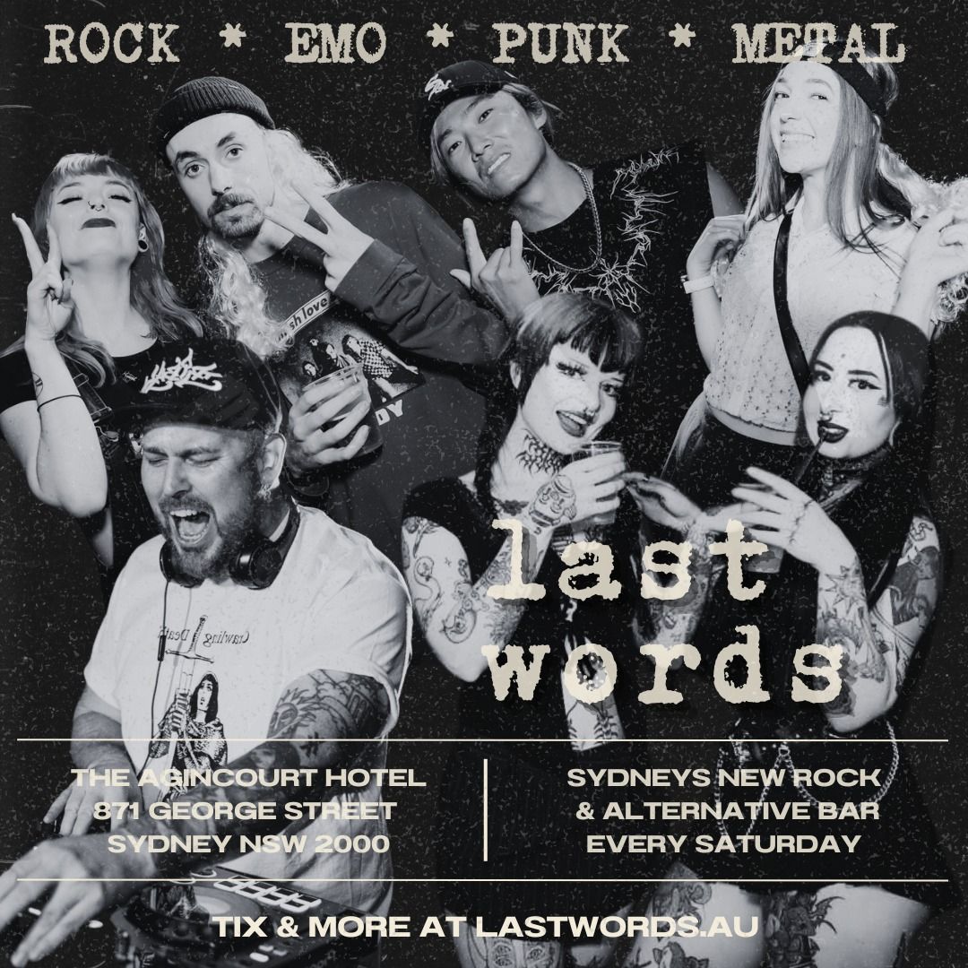  Last Words - Rock \/\/ Emo \/\/ Punk \/\/ Metal 