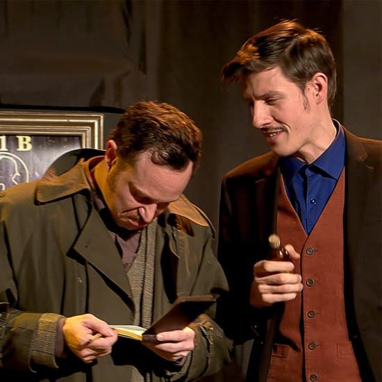 "Qui veut la peau de Sherlock Holmes ?", au Rikiki Caf\u00e9-Th\u00e9\u00e2tre