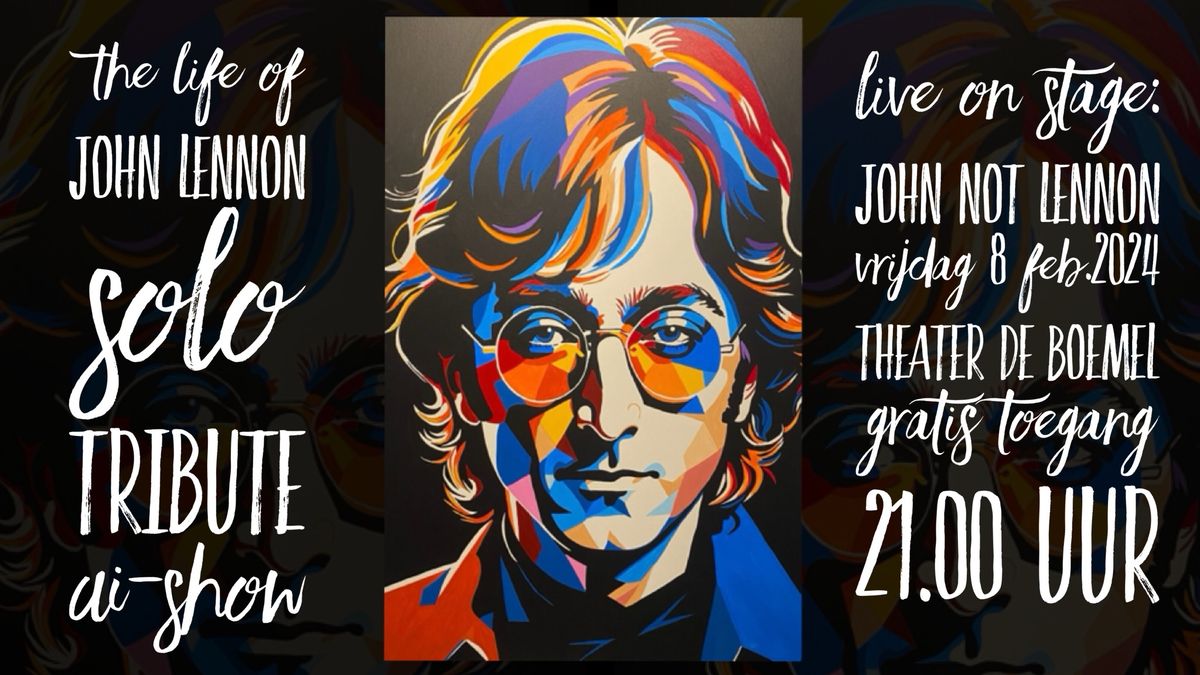 The Life of John Lennon, Live Tribute Show