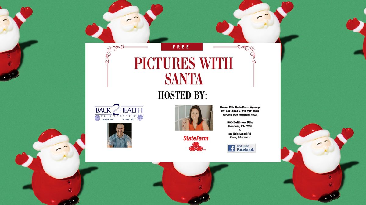 Free Pictures with Santa