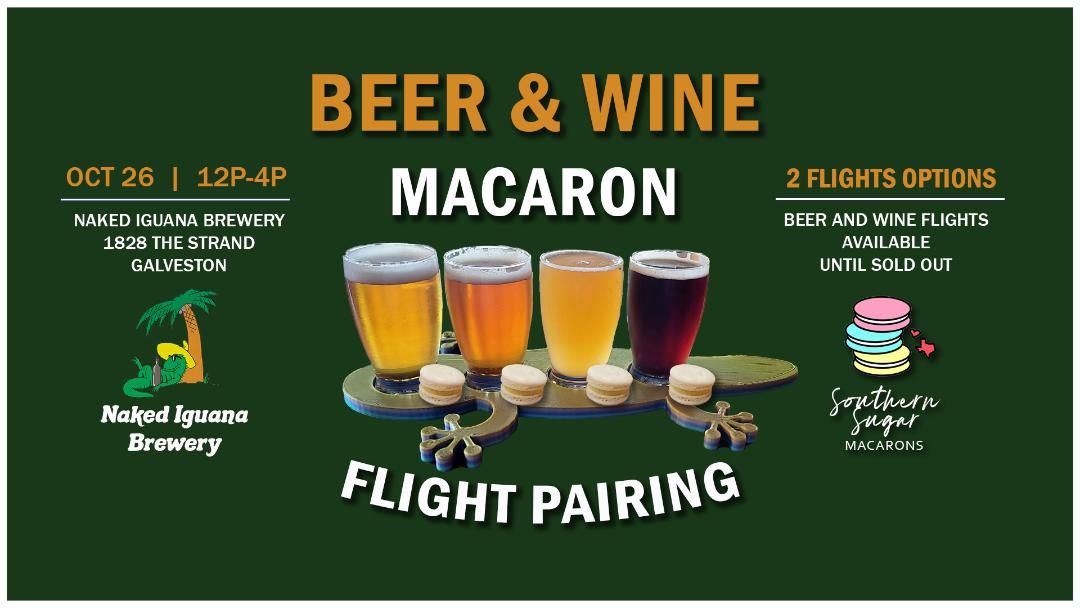 BEER & WINE + MACARON FLIGHT PAIRING