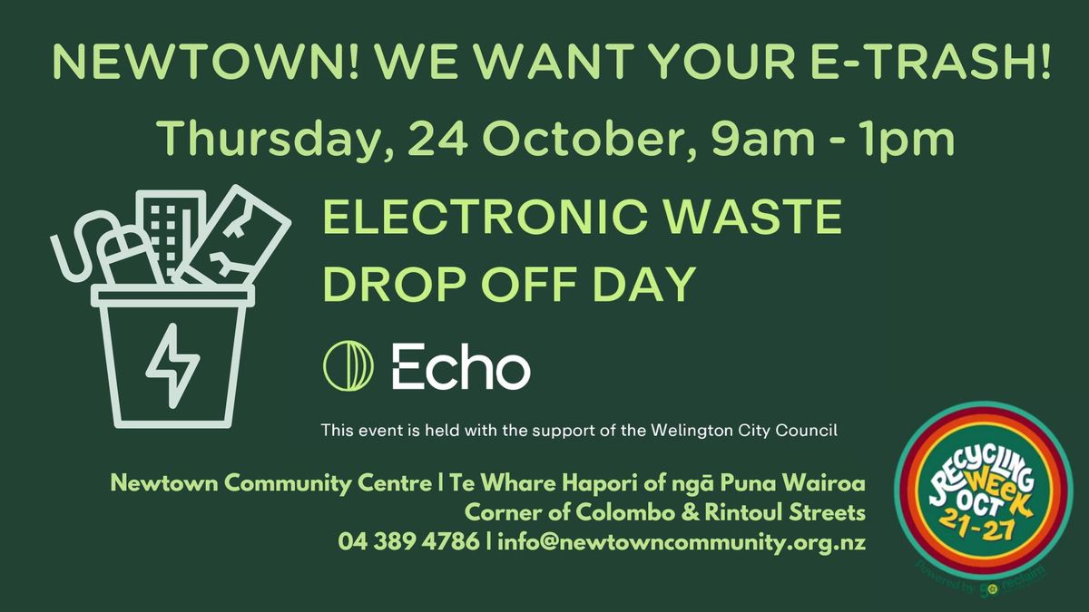 Electronic Waste Drop Off Day 