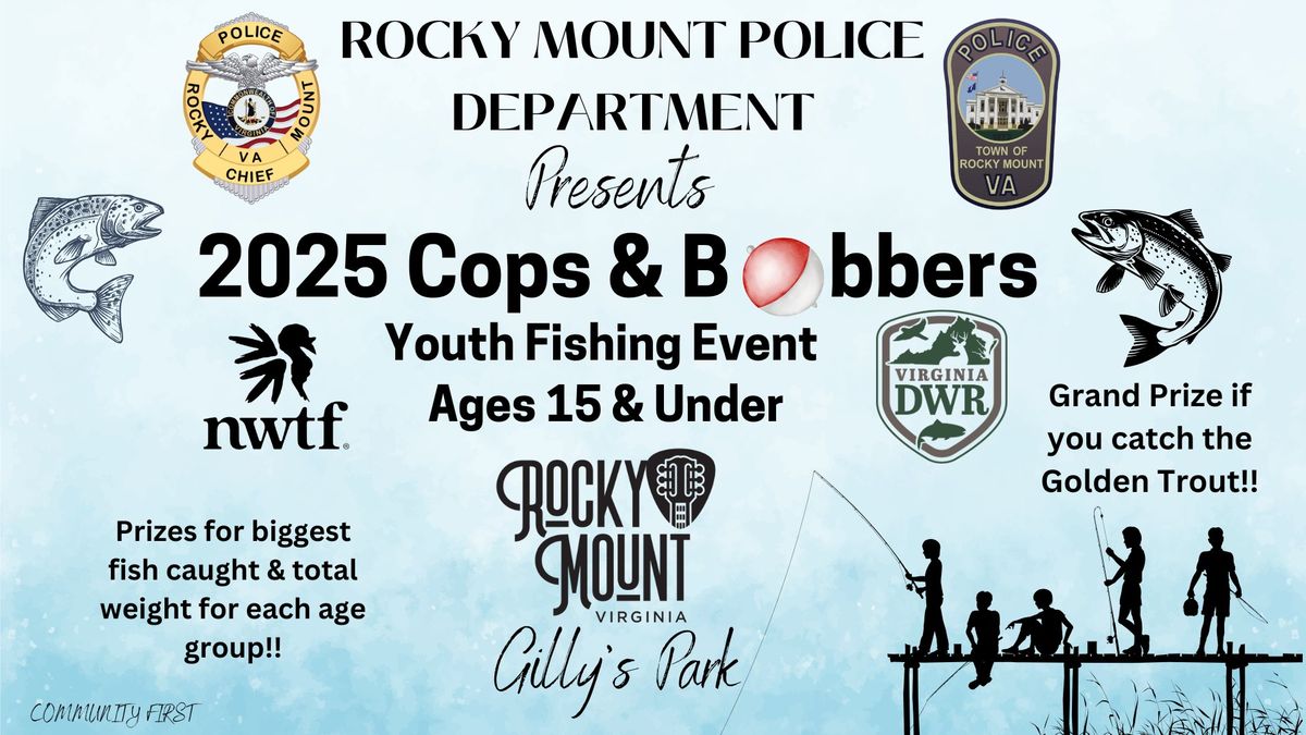 Rocky Mount Police Department's 2025 Cops & Bobbers