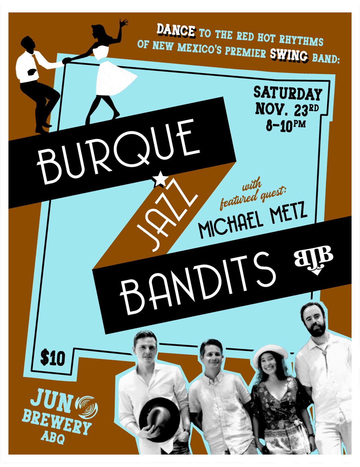 Swing at Juno with Burque Jazz Bandits