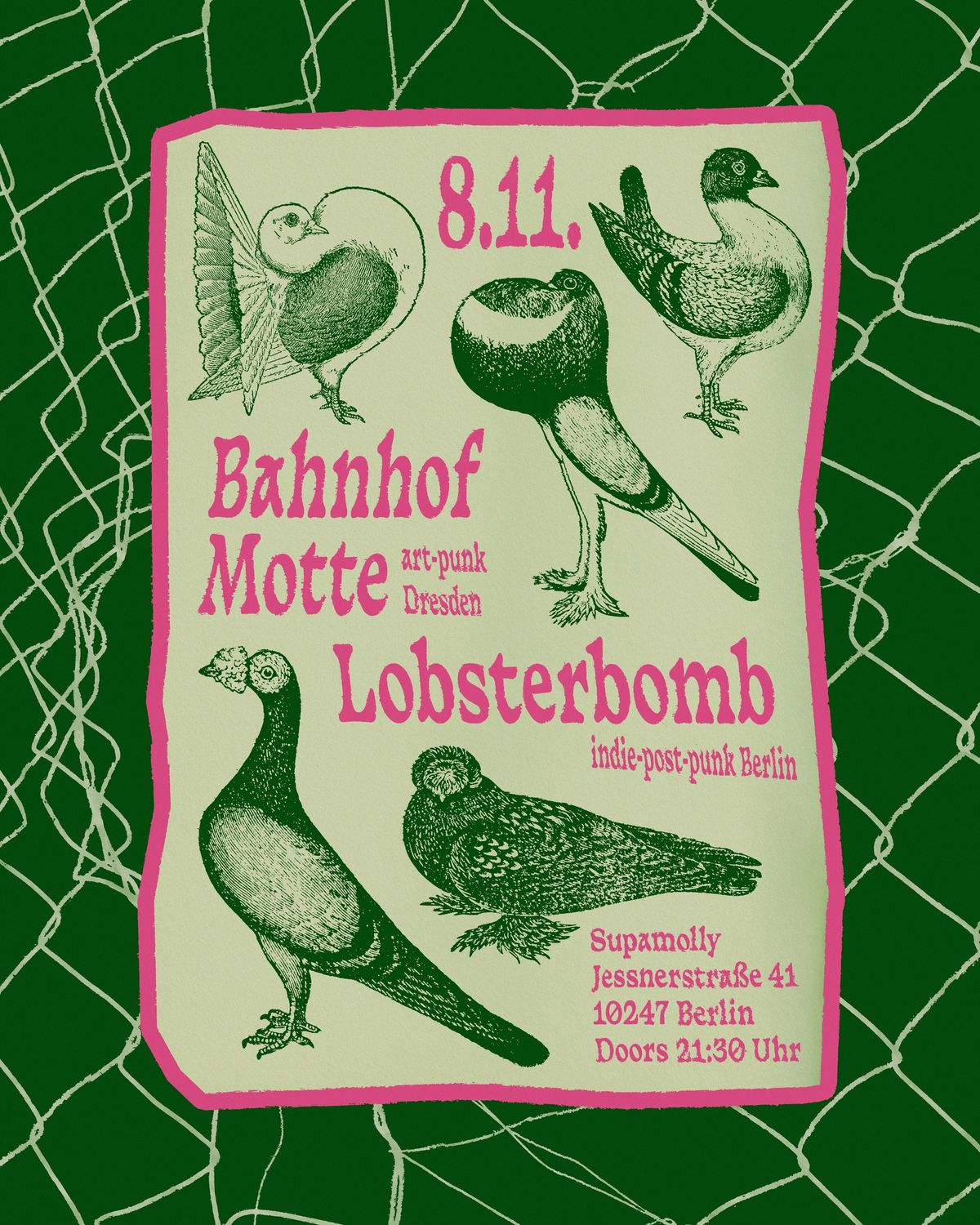 Lobsterbomb + Bahnhof Motte