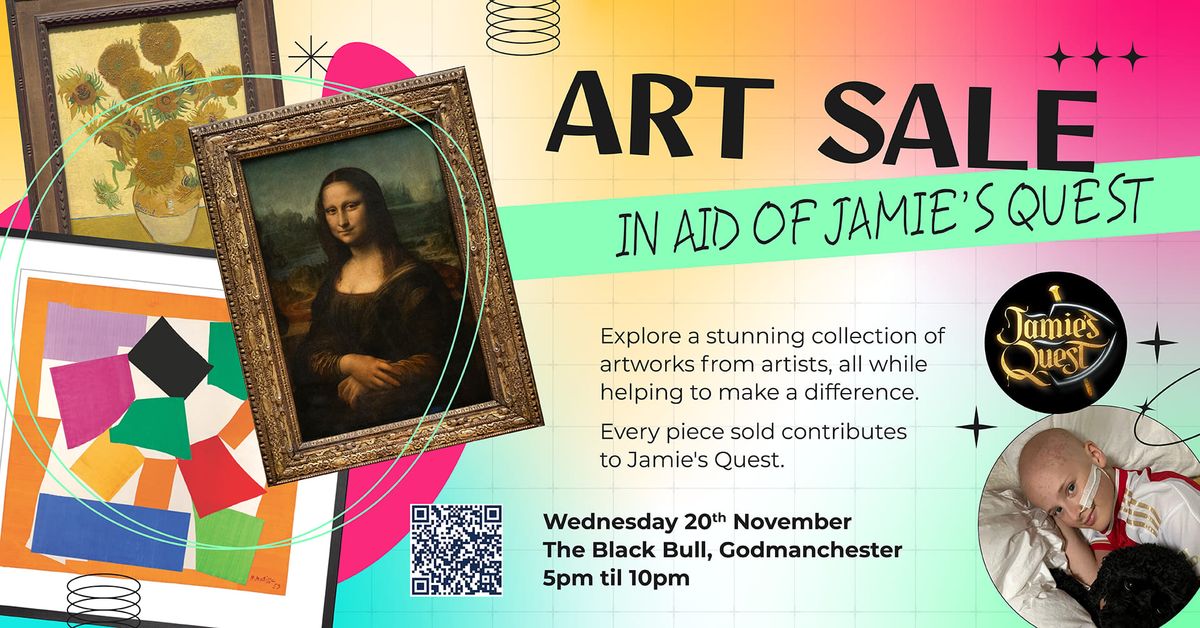 Art Sale in aid of Jamie's Quest