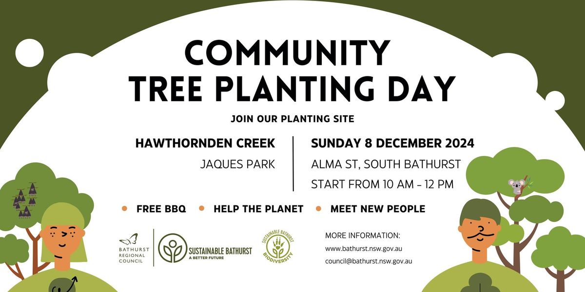 Community Tree Planting Day - Hawthornden Creek