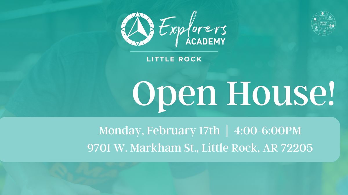 Little Rock Preschool OPEN HOUSE!