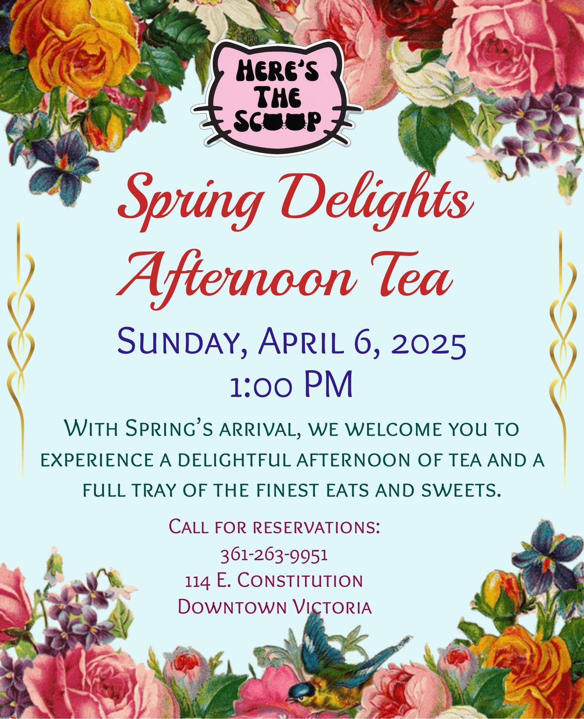 Spring Delights Afternoon Tea