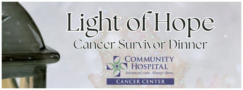 Light of Hope Cancer Survivor Dinner