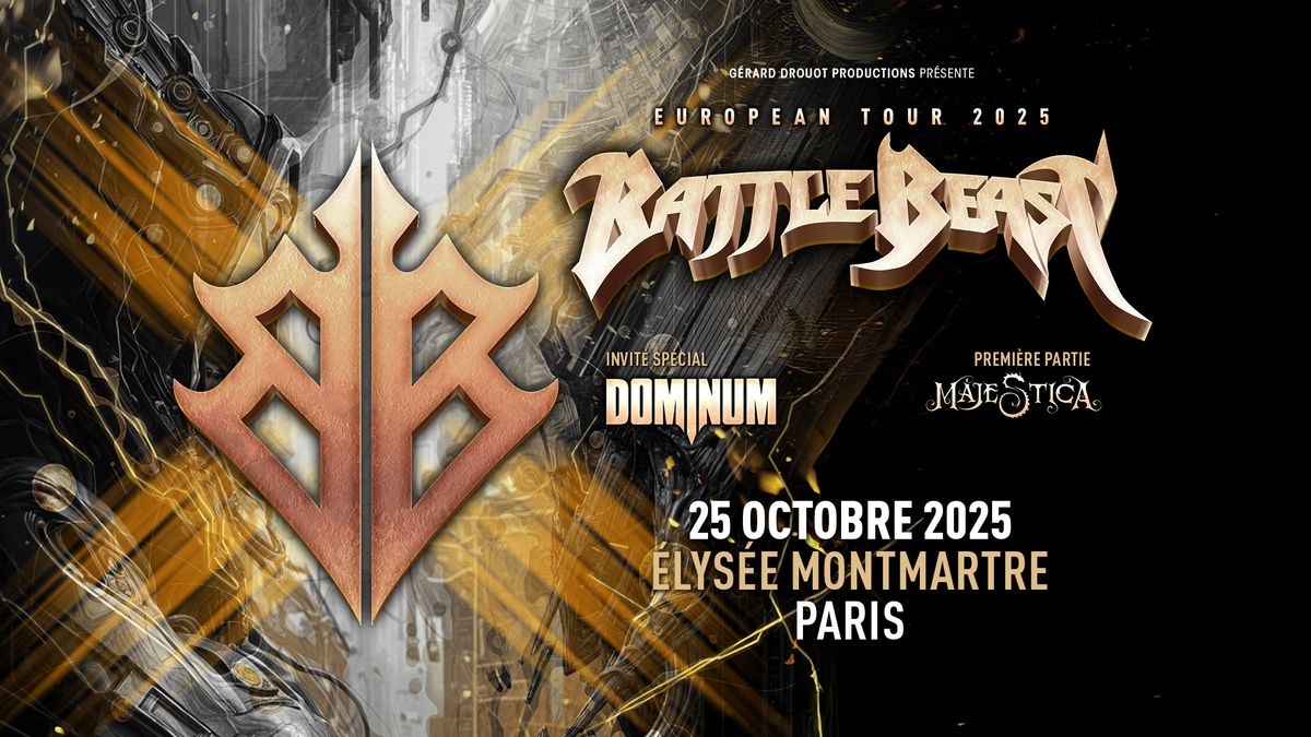 BATTLE BEAST | PARIS | Elys\u00e9e Montmartre