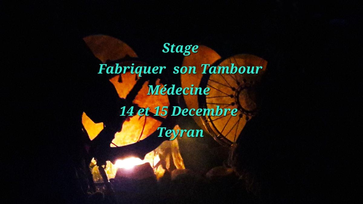 Fabriquer son Tambour M\u00e9decine 