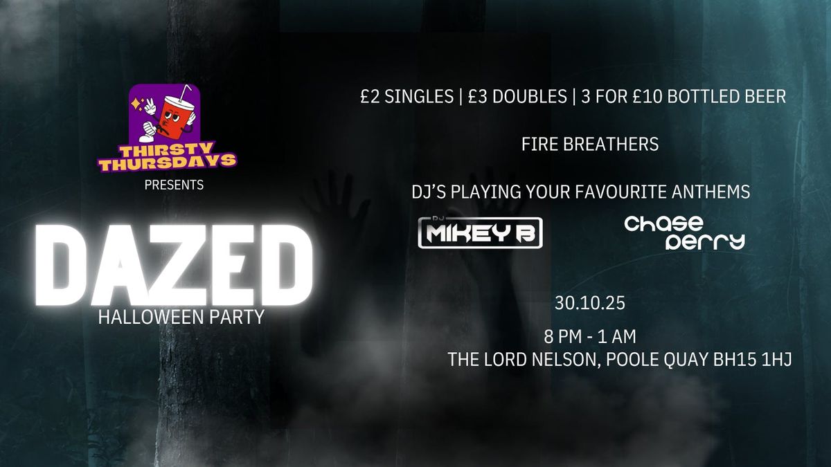 Dazed Halloween Party @ Thirsty Thursdays