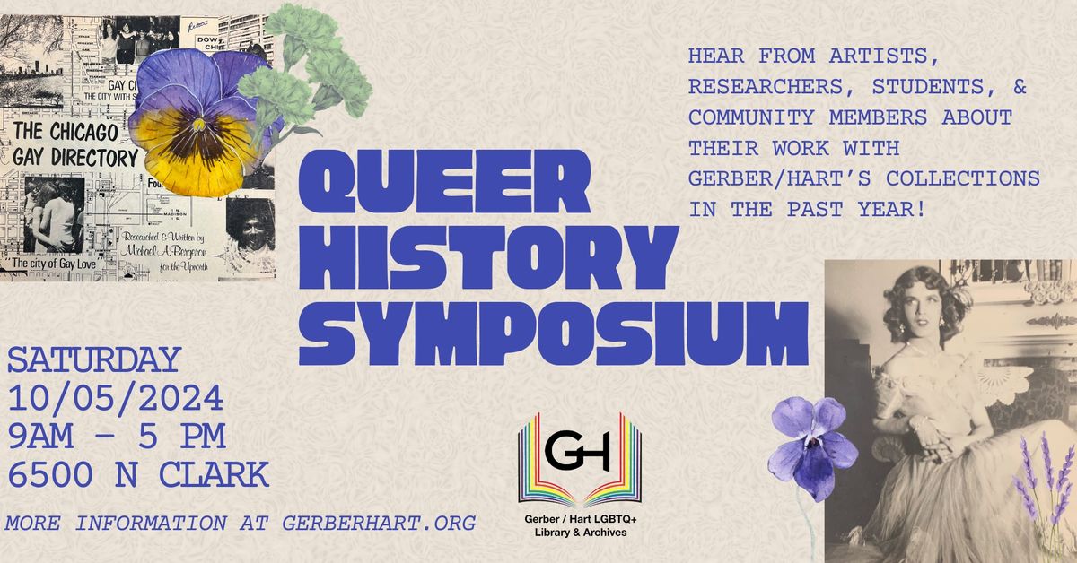 Queer History Symposium at Gerber\/Hart