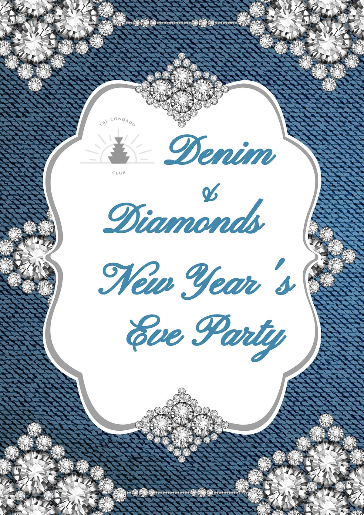 Denim & Diamonds Theme New Year's Eve Party