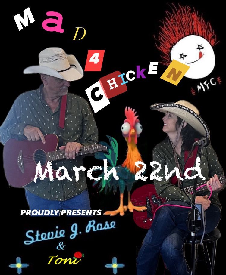 Live Music by Stevie Rose n Toni