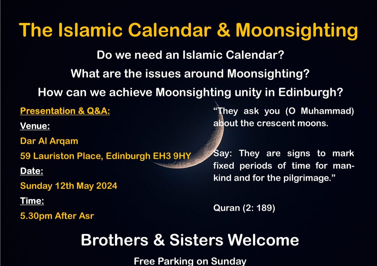 Islamic Calendar & Moonsighting 