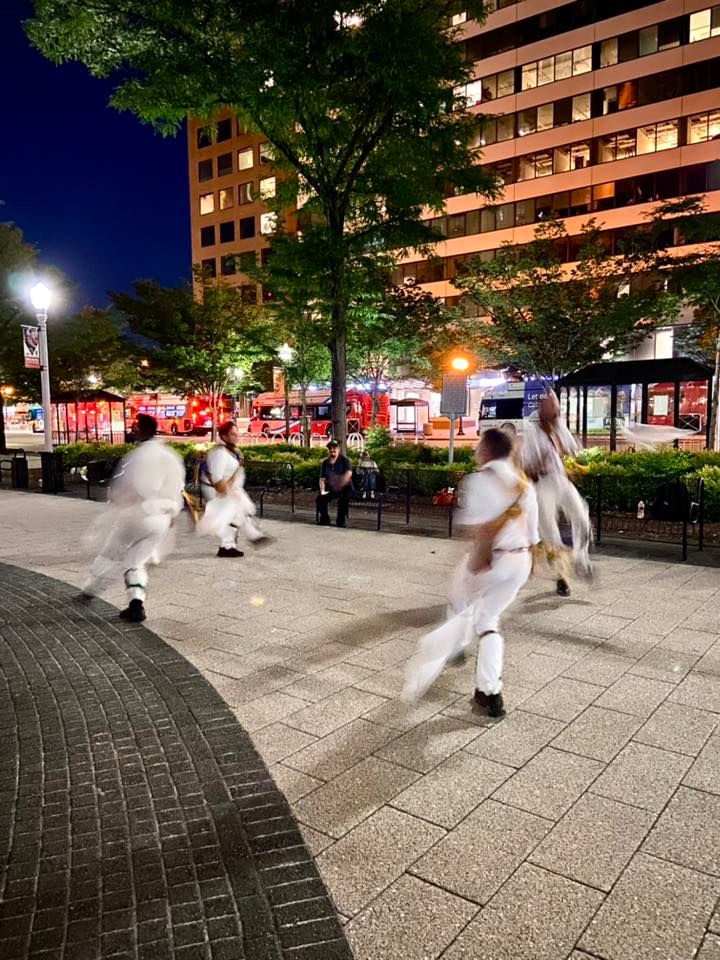 Morris Dancing in Ballston with FBMM, Ballston, Arlington, Virginia, 12