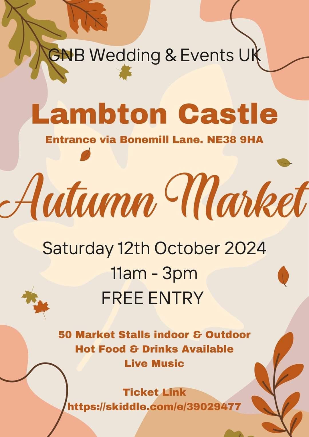 Lambton Castle Autumn Market