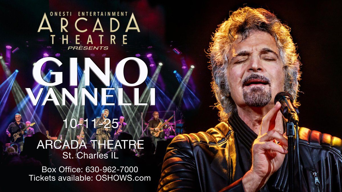 Gino Vannelli at Arcada Theatre