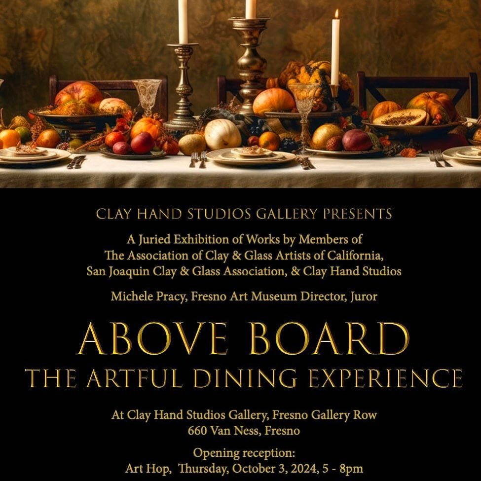 ABOVE BOARD | THE ARTFUL DINING EXPERIENCE