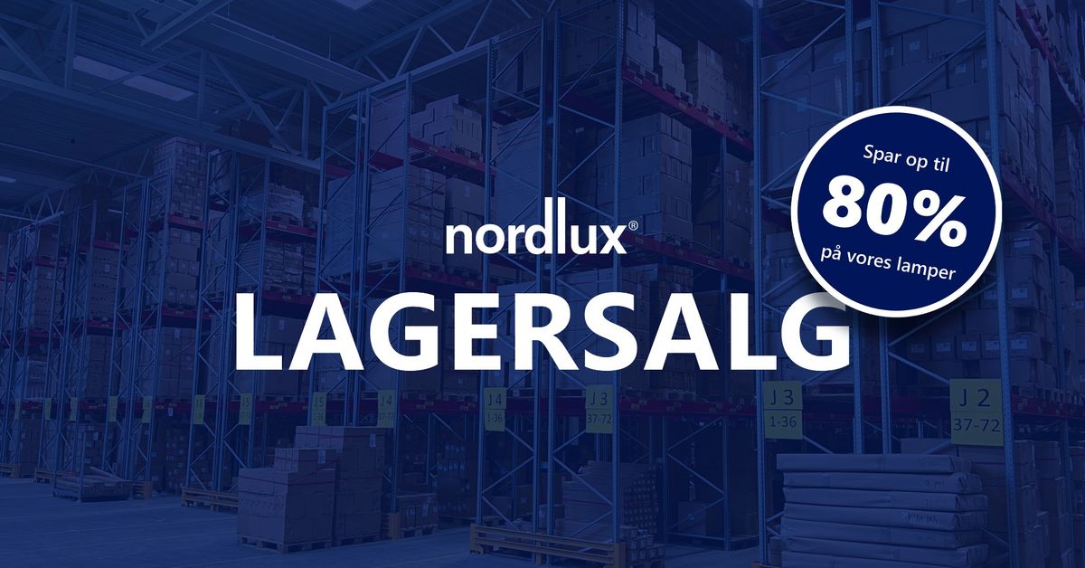 NORDLUX LAGERSALG 2024 \u2013 spar op til 80%!